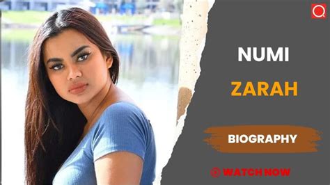 Numi Zarah Age, Family, Career, Networth & Bio